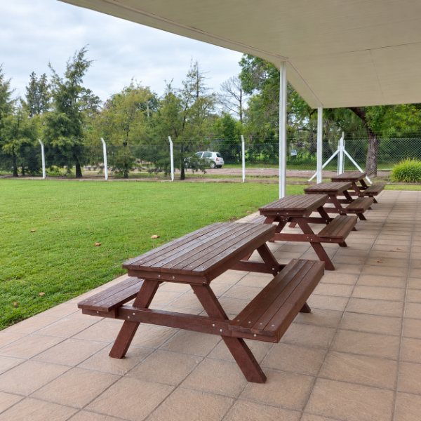 Producto - Mesa Canadiense Picnic 8 Personas Madera Plastica - 3