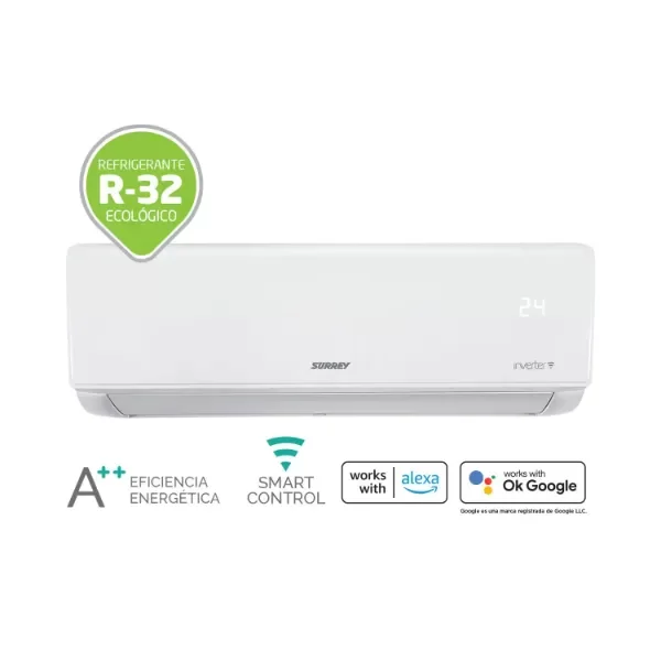 Producto - Split Surrey Inverter Smart R-32 3096 kcal/h Frio Calor