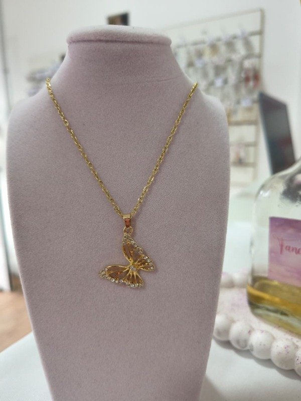 Producto - Cadenita mariposita strass ad