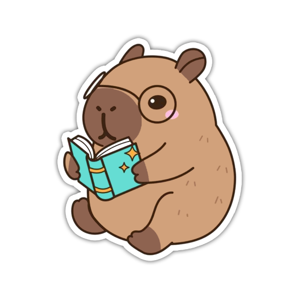 Producto - Sticker Generales Diseño 436 Capibara Carpincho
