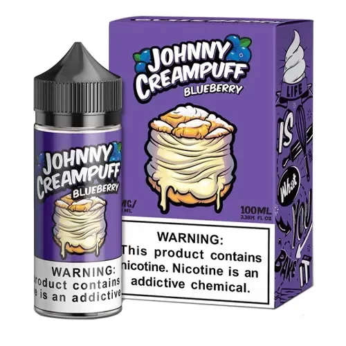 Producto - (FREEBASE ELIQ) JOHNNY CREAMPUFF 03MG - BLUEBERRY