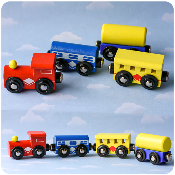 Producto - Tren con Vagones Imantados