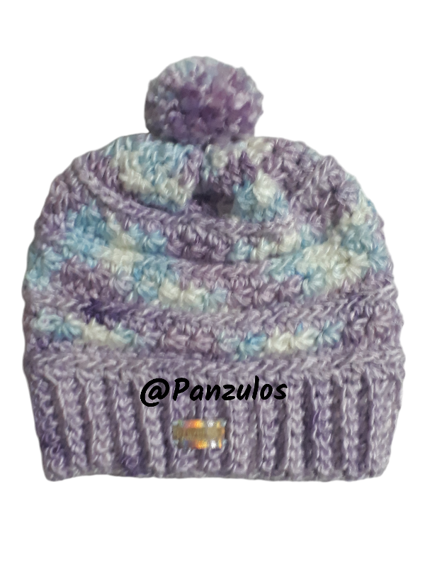 Producto - Beanie Lila Pastel