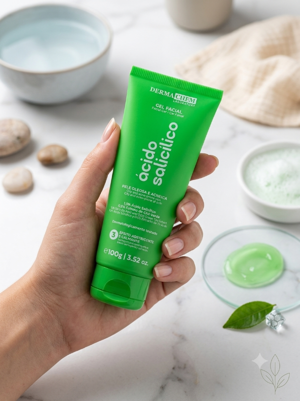 Producto - Jabón líquido Dermachem con ácido salicilico