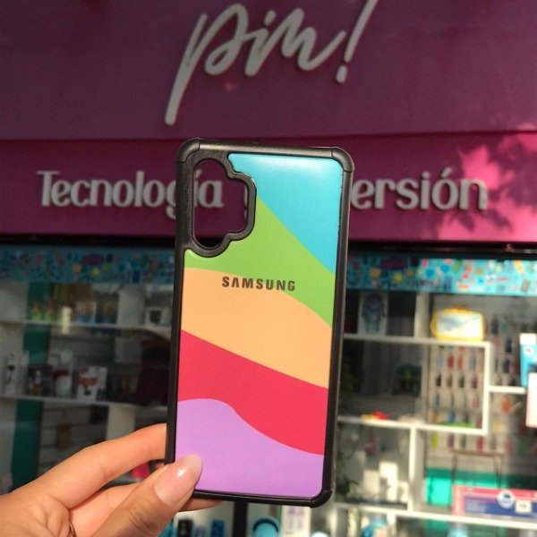 Producto - Samsung A32 Funda Reforzada Arcoíris 4