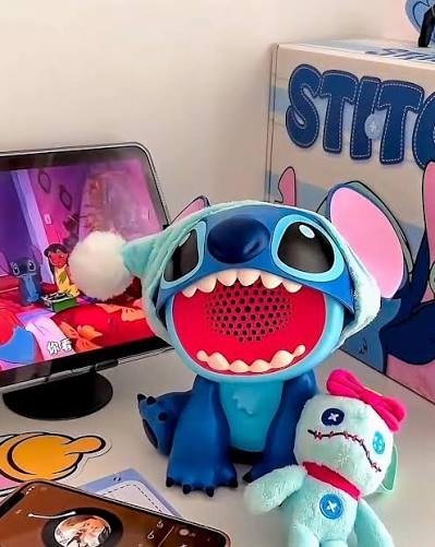 Producto - Parlante Bluetooth Stitch y trapos Original Disney