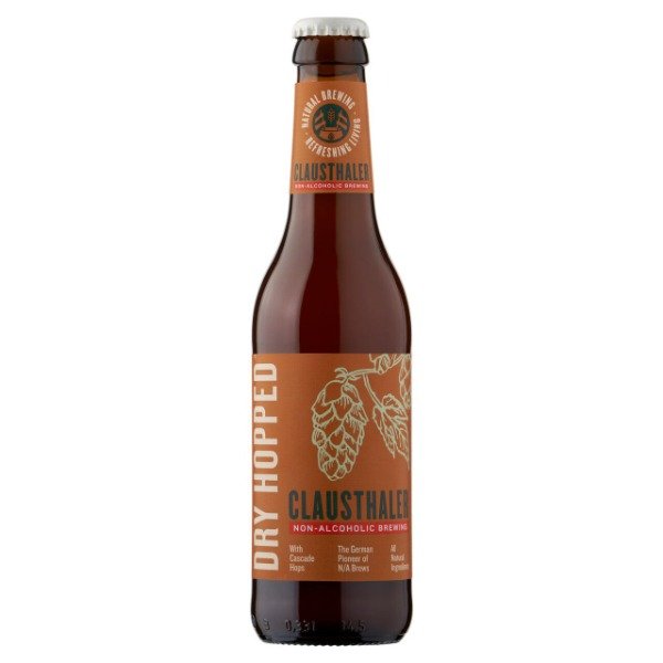 Producto - Clausthaler Dry Hopped Sin Alcohol Porron 330 ml Cerveza Importada Alemania