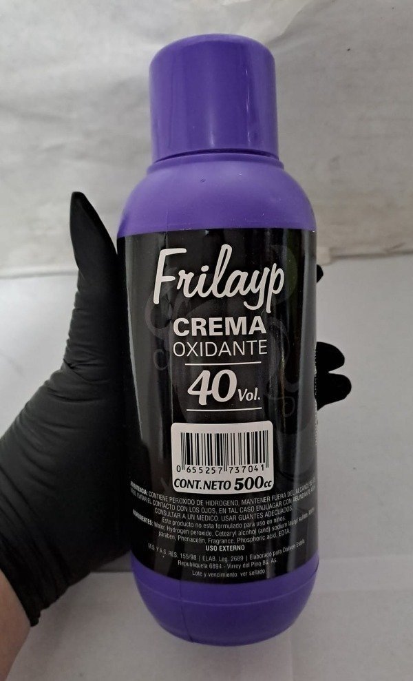 Producto - CREMA OXIDANTE DE 40 VOL DE 500 GRS