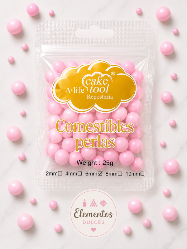 Producto - PERLA COMESTIBLE 6MM