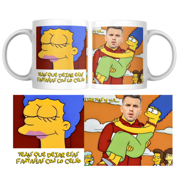 Producto - Taza - tengo que dejar esas fantasia, bueno una mas y ya (giovani lo celso) - 0