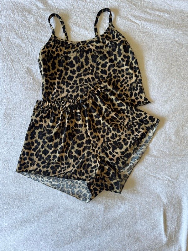 Producto - Pijama Morley Corto Animal Print