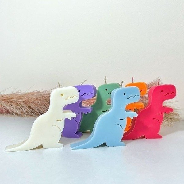 Producto - Molde silicona dino Rex grande - 8