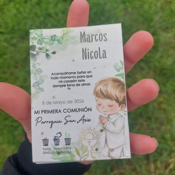Producto - Tarjeta Postal Comunion - 2