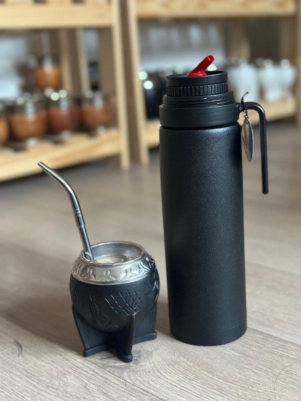 Producto - [COMBO] Torpedo repujado + Termo + Pico loro