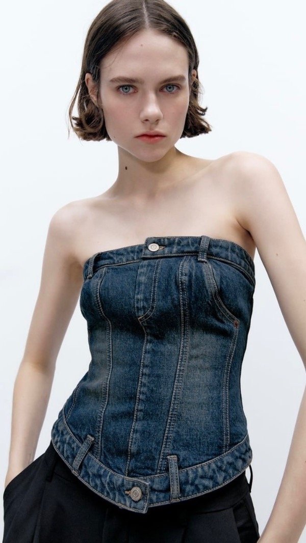 Producto - Corset denim Zara TM