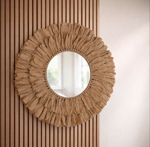 Producto - Espejo Papel Kraft Hecho a mano