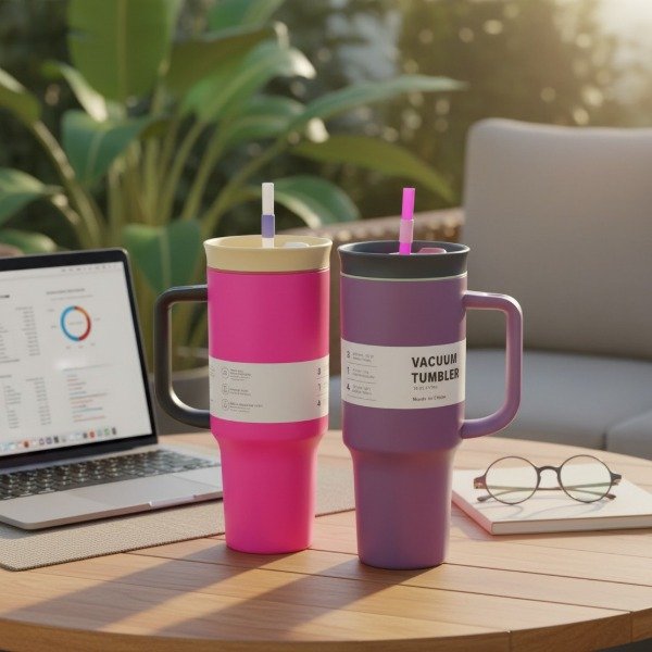 Producto - TUMBLER QUENCHER ACABDO MATE ACERO INOX TERMICO 1.2 LTS - 4