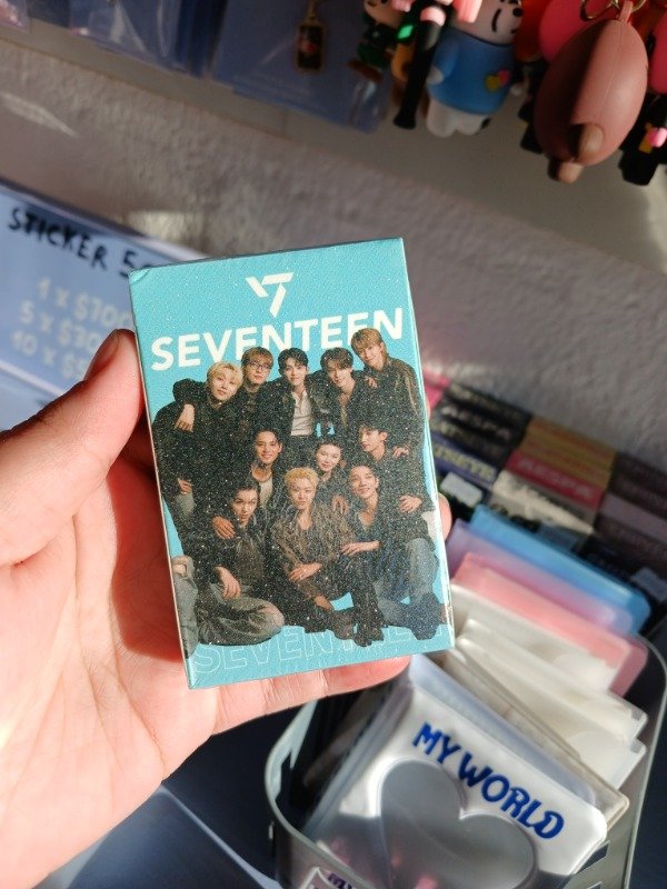 Producto - caja photocard seventeen