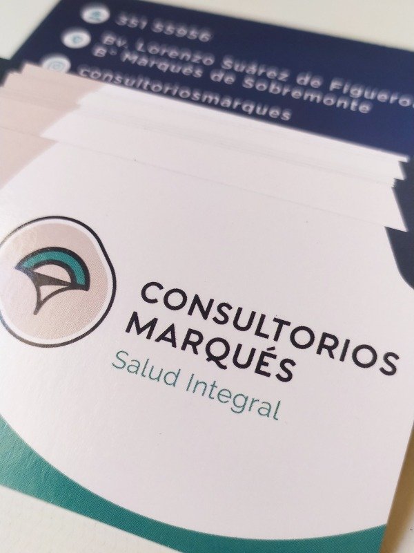 Producto - [Offset] Tarjetas Personales - Frente y dorso color con Uv Brillante Frente - 0