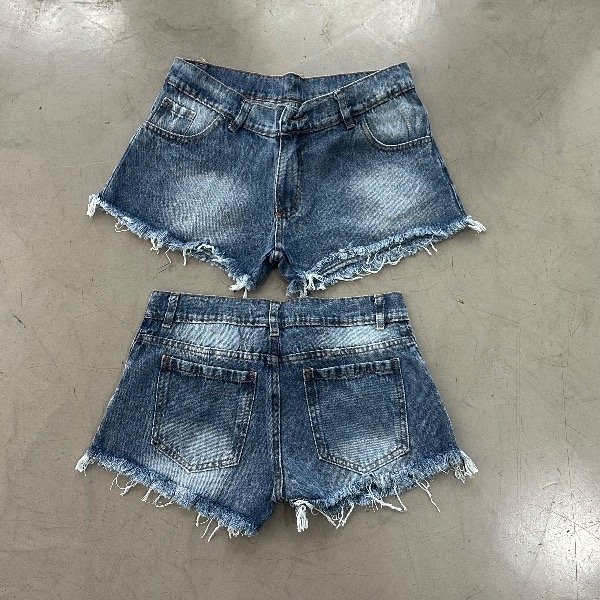 Producto - Short Becky Oscuro Tiro Bajo