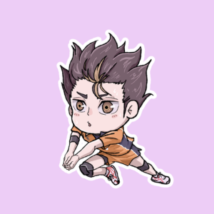 Producto - Stickers en Vinilo - Haikyu - Nishinoya