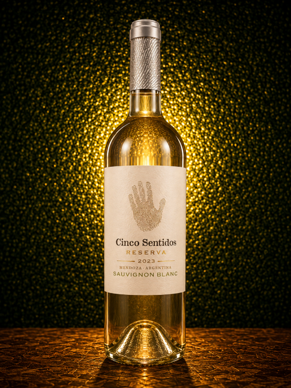 Producto - CINCO SENTIDOS RESERVA SAUVIGNON BLANC