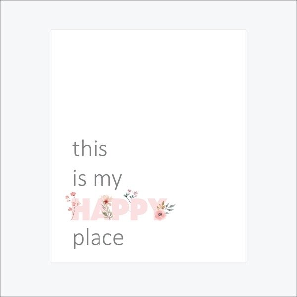 Producto - Happy place