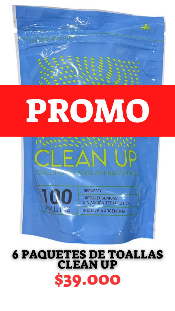 Producto - PROMO TOALLAS CLEAN UP
