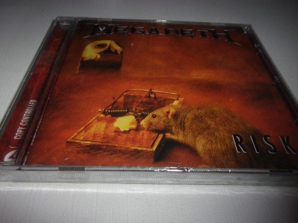 Producto - CD MEGADETH RISK NUEVO ARG L50