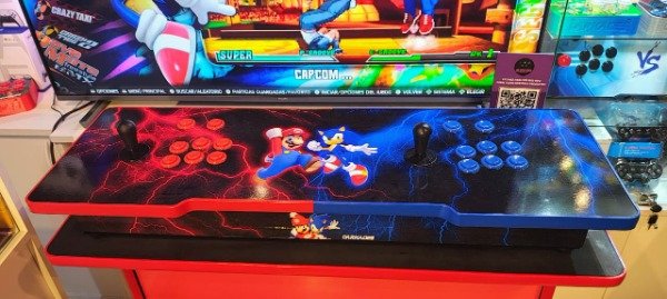 Producto - ARCADE PORTATIL TAMAÑO NEW XXL CON SISTEMA DELUXE - 1