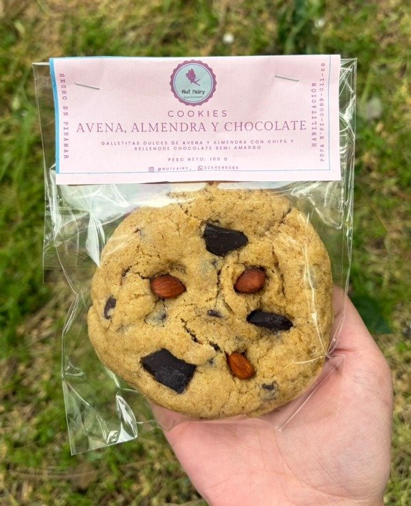 Producto - Cookies Fit Avena, Almendras y Chocolate - NY