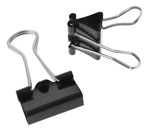 Producto - Aprieta Papel Binder Clips Negro 32 mm