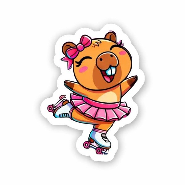 Producto - ST01146 Capibara patinando
