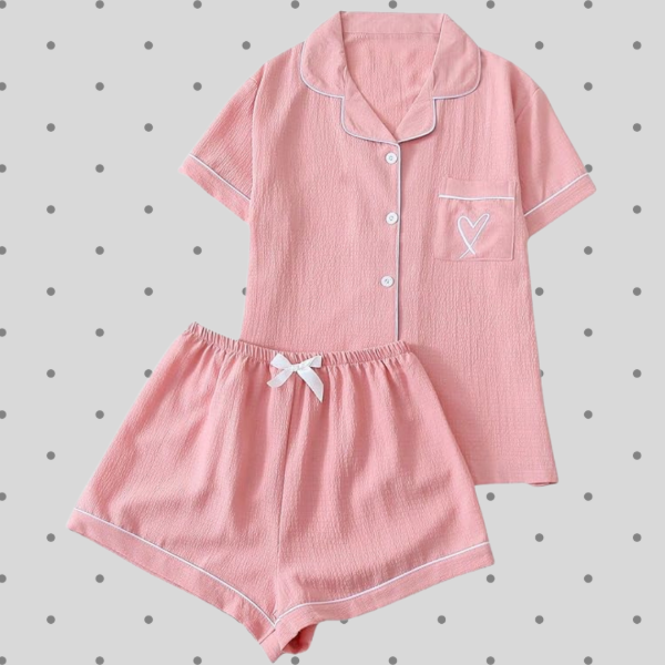 Producto - Conjunto de pijama de 2 piezas Pink - 0
