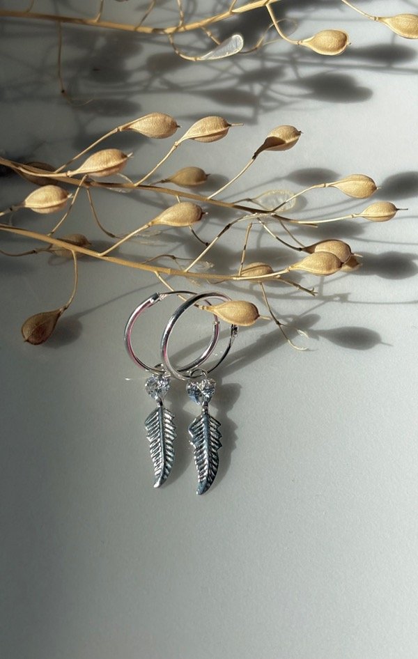 Producto - aros destello pluma