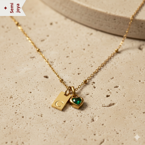 Producto - Cadenita Amuleto Mini balls Gold