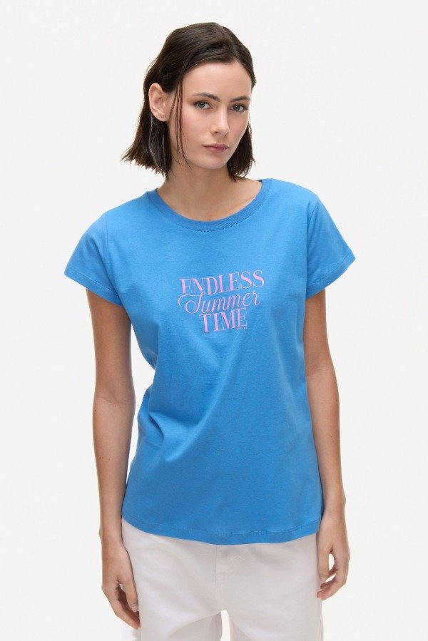 Producto - REMERA M/C ESTAMPA ENDLESS SUMMER TIME