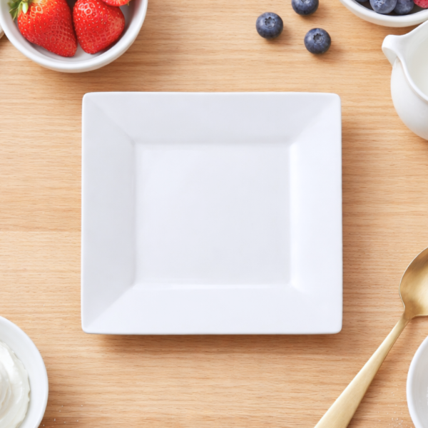 Producto - Plato postre de Melamina