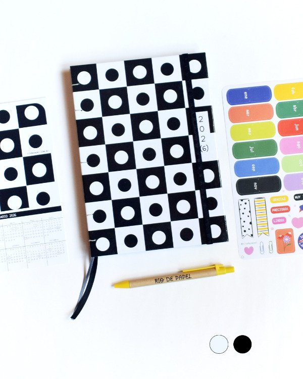 Producto - PREVENTA agenda 2026 B/N