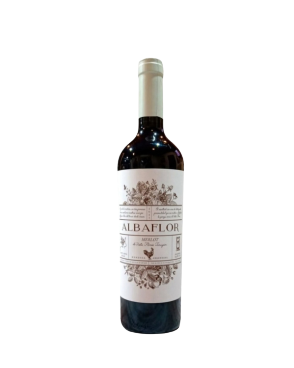 Producto - VINO MERLOT ALBAFLOR RES. 750 ML.