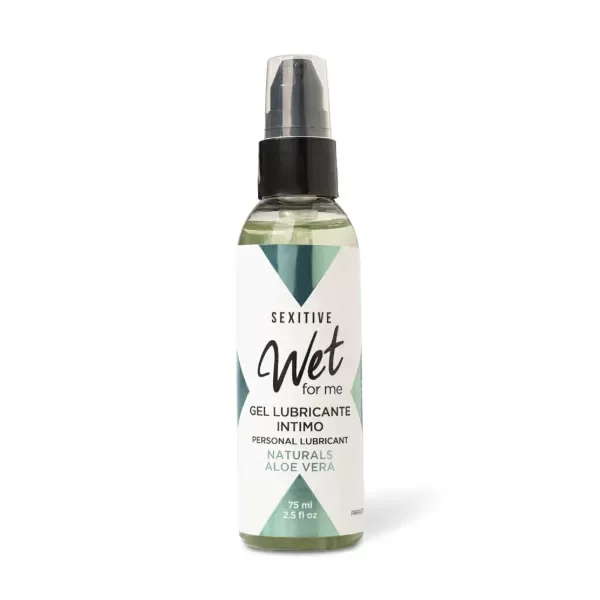 Producto - Gel Lubricante Wet Naturals Aloe Vera - 75 ml - 1