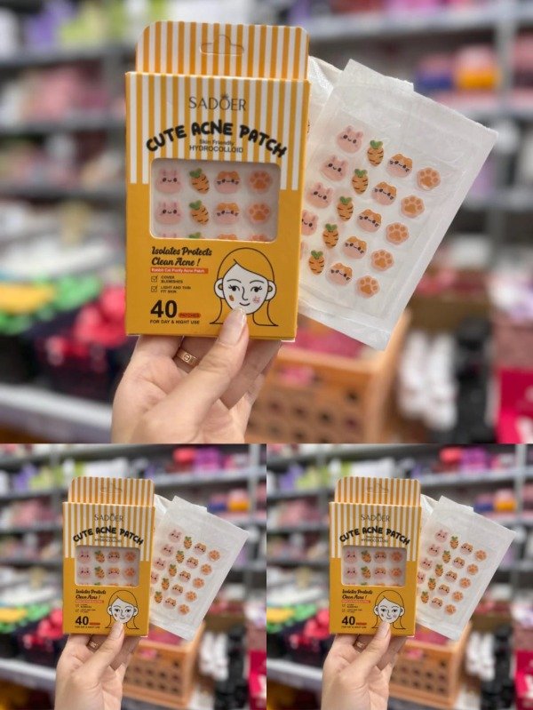 Producto - PARCHE PARA ACNE X40 CUTE ACNE PATCH SADOER