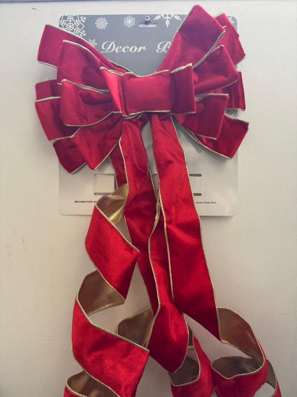 Producto - Moño rojo - hasta 1,40 (Efectivo: 22.000)