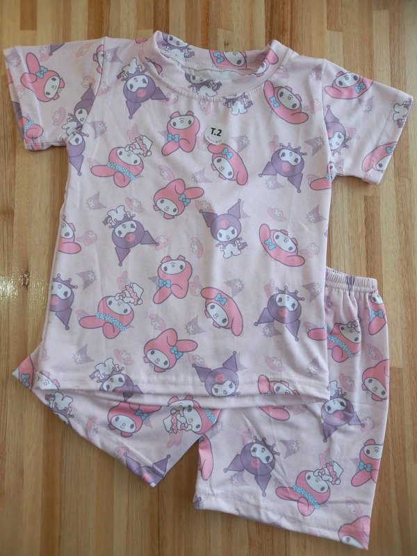 Producto - Pijamas Manga Corta My Melody y Kuromi