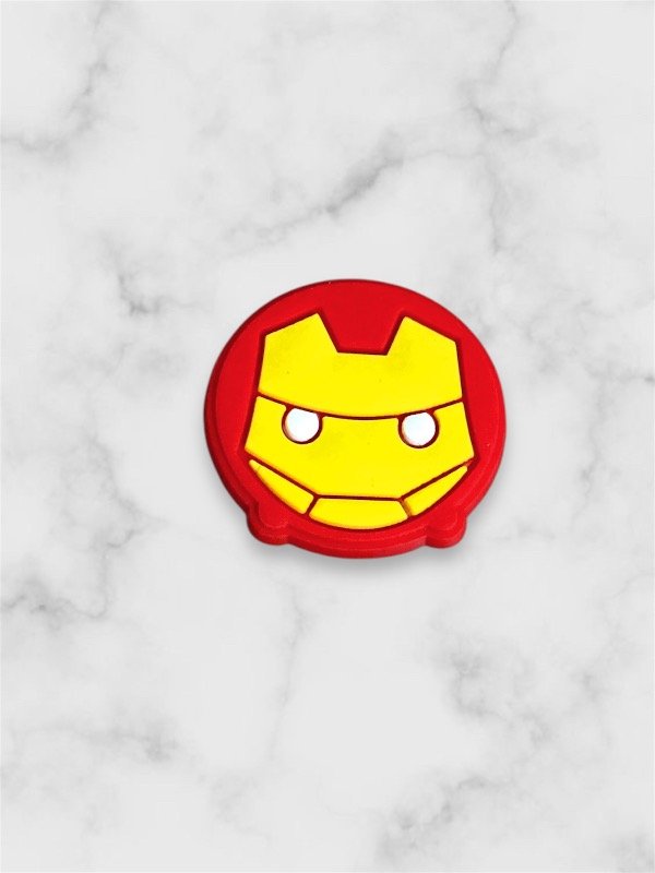 Producto - Pin para crocs - iron man