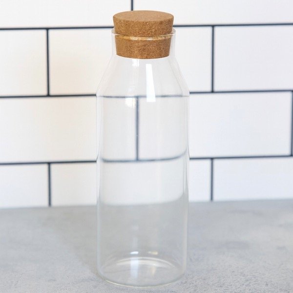 Producto - Botella con tapa de corcho 900ml