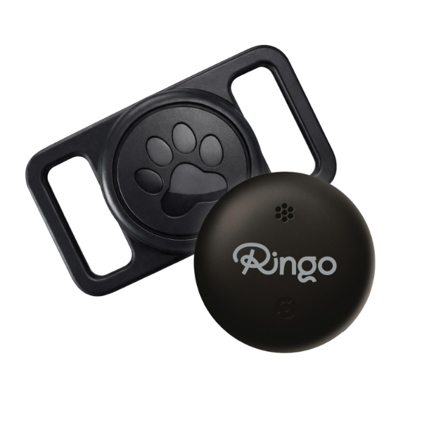 Producto - Tag Localizador Dual -Apple Ios/Android + Funda Mascota - Black -Ringo - 0
