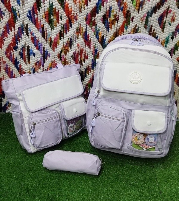 Producto - LINEA VLADY  Set de Mochila Impermeable