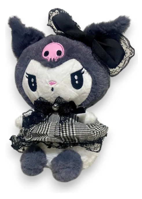 Producto - Peluche Kuromi con vestido 20cm kawaii - 2