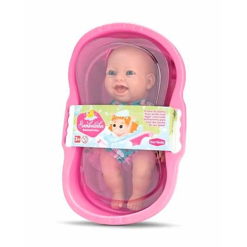 Producto - BEBE BAMBOLINHA CON BAÑERA 23CM BAMBOLA